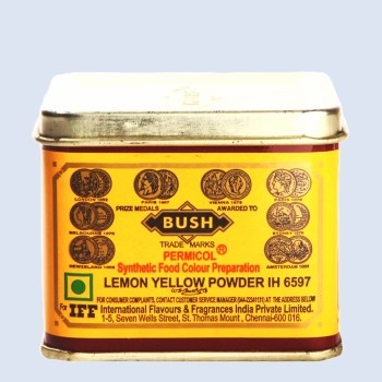 Bush - Lemon Yellow Colour 100g