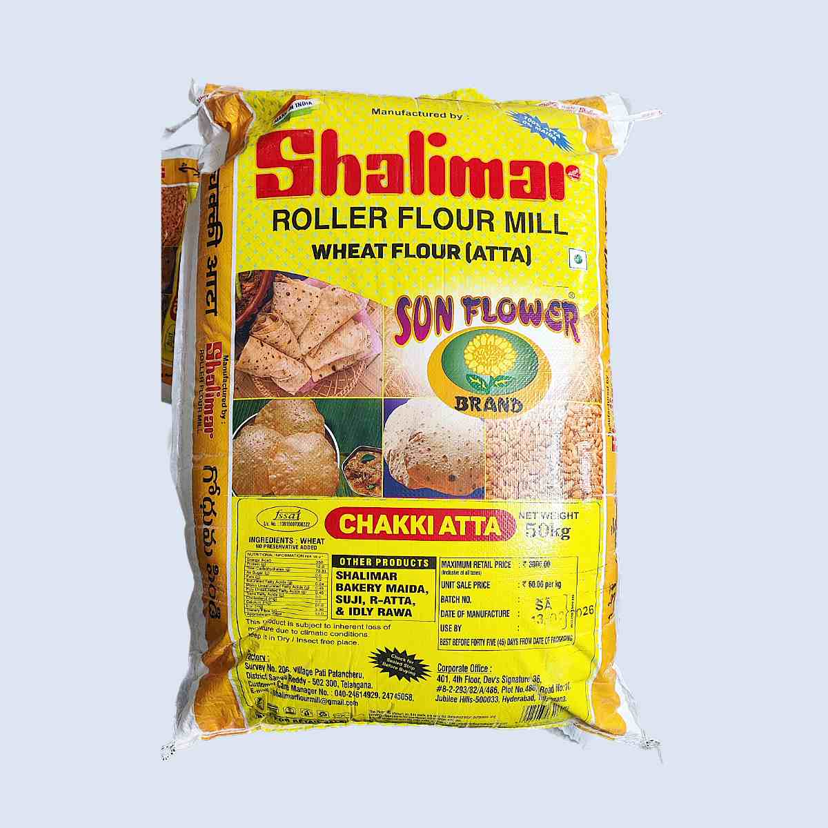 Shalimar - Chakki Atta 50Kg